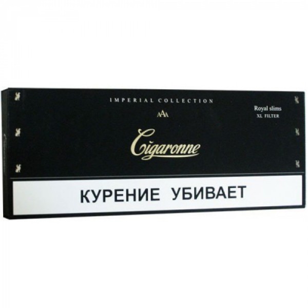 Сигареты Cigaronne Royal Slims XL Black