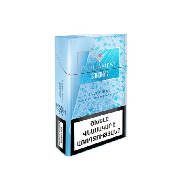 Сигареты Parliament SohoNyc Silver Blue