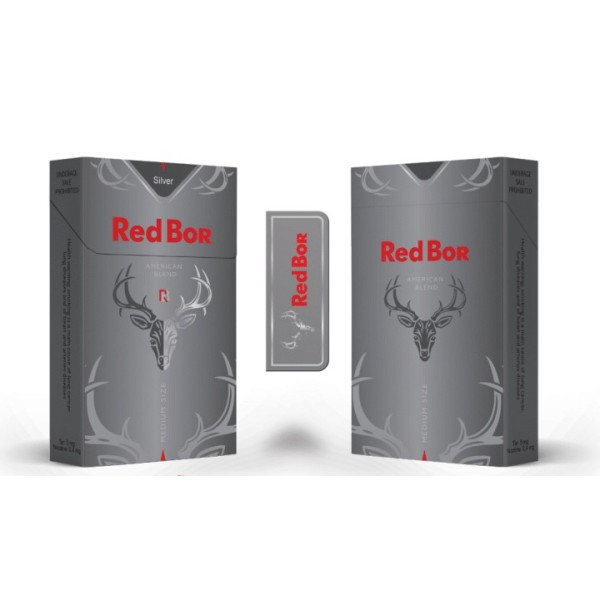 Сигареты Red Bor Silver Medium Size
